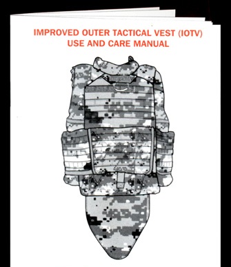 Printing of outerwear for law enforcement